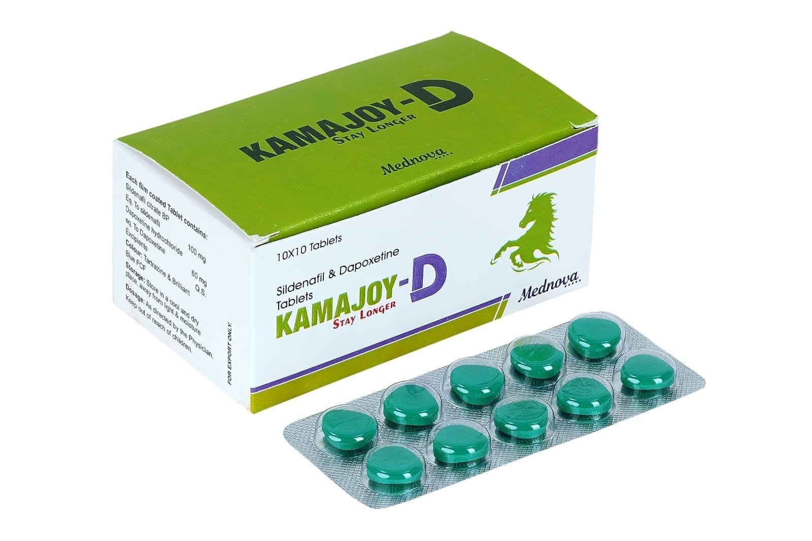 Kamajoy-D-1.jpeg Kamajoy-D 100mg 10 x Tablets - Image 1