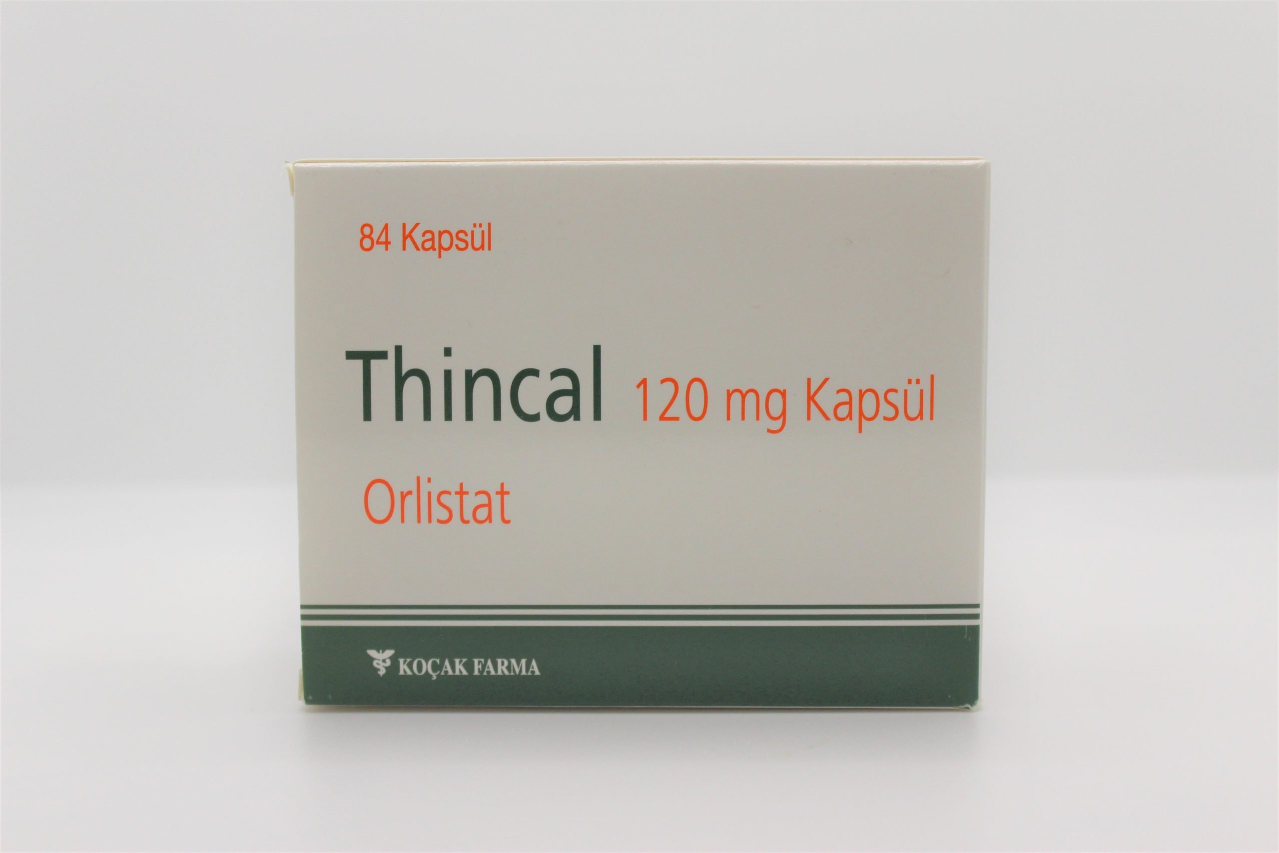 Thincal_Orlistat_-scaled-1-1.jpg Thincal Orlistat 120 Mg 84 Capsules - Image 1