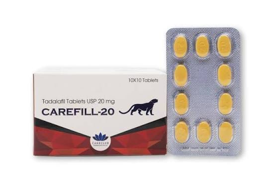 carefill-1.jpeg Carefill Tadalafil (Cialis) 20mg x 10 tablets - Image 1